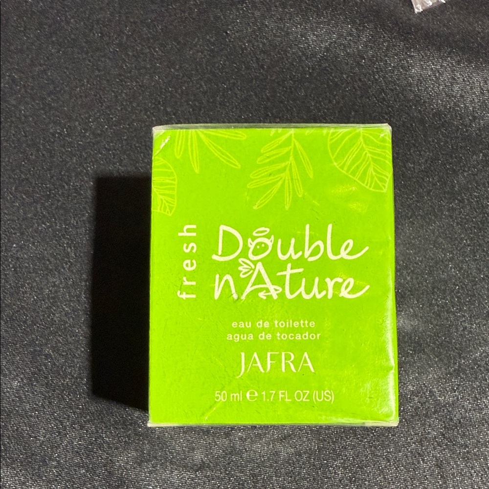 Jafra Double Nature Fresh Eau De Toilette - Vibrant Green New